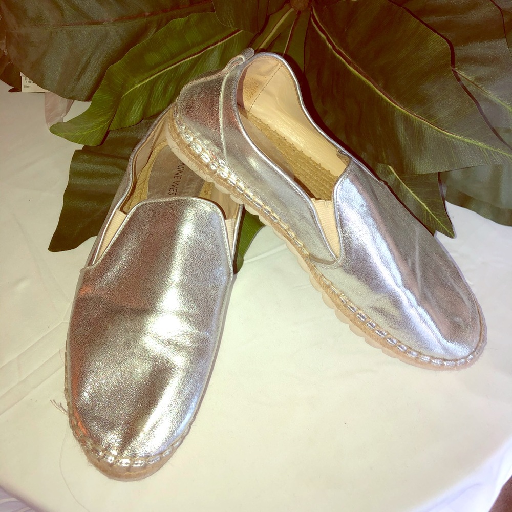 Nine West Noney Slip on Moccasin Espadrille